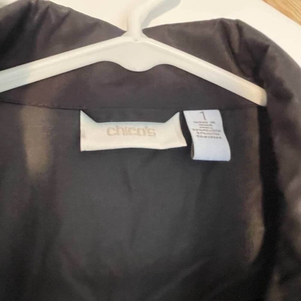 Chico's Elegant Dark Jacket